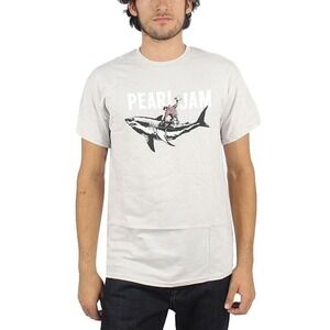 Pearl Jam Shark Cowboy Classic Tshirt Pearl Jam Graphics Unisex Tee